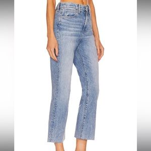 Veronica Beard Carly Kick Flare Ridig jeans denim
